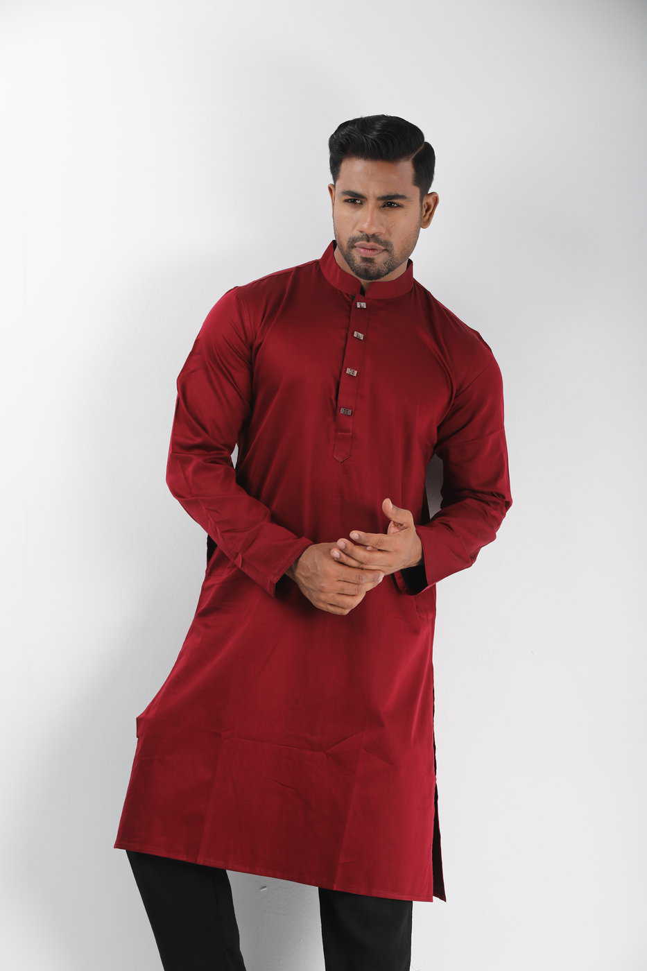 Solid Red Exclusive Panjabi