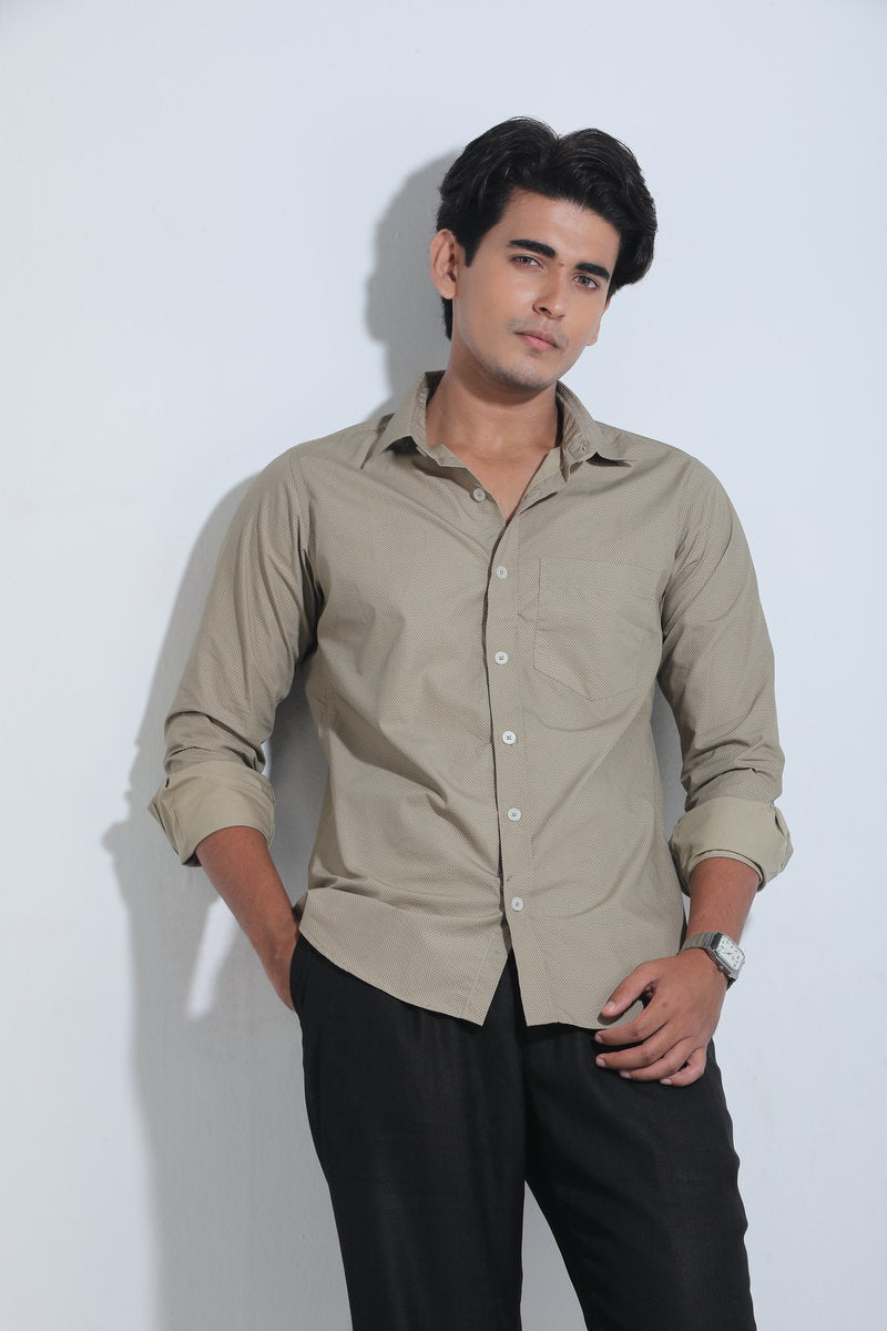 Base colour full sleeve shirt