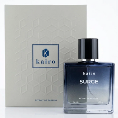Kairo Surge Perfume for Men — Premium Citrus-Tea Fragrance | Fresh Sophisticated Scent