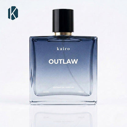 Kairo Outlaw  Perfume for Men - Premium Fresh-Spicy-Woody Fragrance Extrait de parfum | 40% Oil concentration | Similar to Dior Sauvage