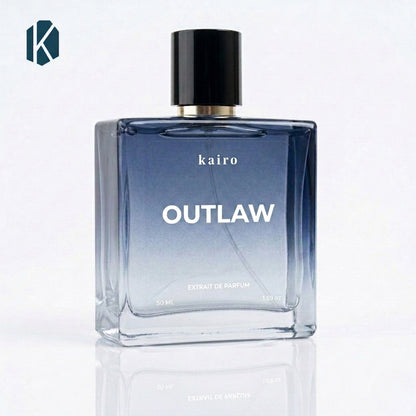 Kairo Outlaw  Perfume for Men - Premium Fresh-Spicy-Woody Fragrance Extrait de parfum | 40% Oil concentration | Similar to Dior Sauvage
