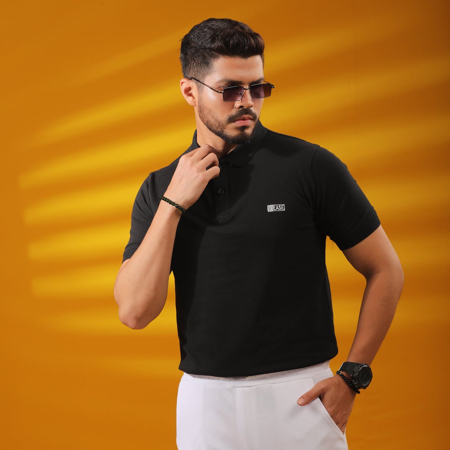 Kairo Black Classic Polo