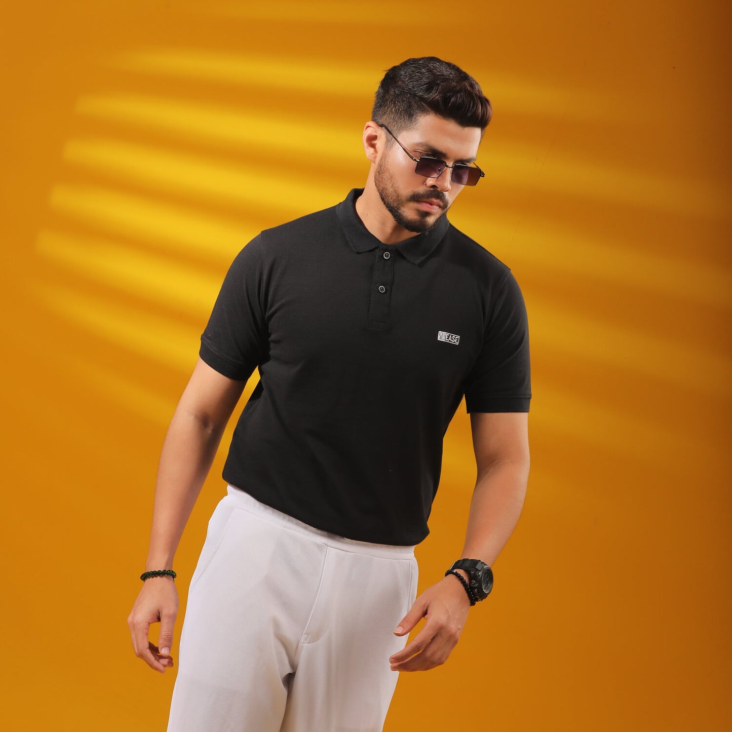 Kairo Black Classic Polo
