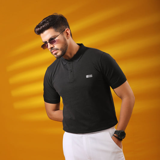 Kairo Black Classic Polo