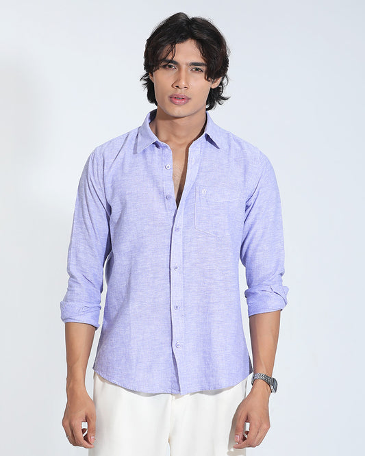 Irish Color Full Sleeve Remi-Cotton Shirt – Kairo