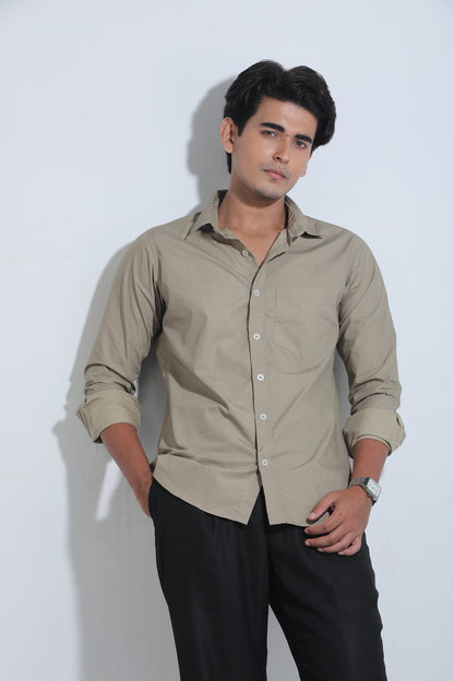 Base colour full sleeve shirt