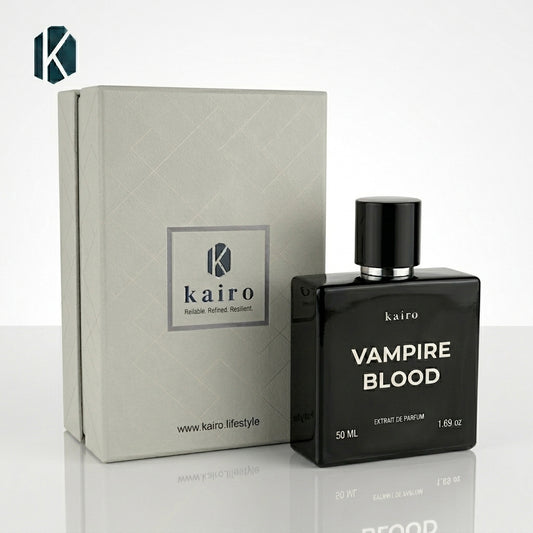 Kairo Vampire Blood Perfume for Men & Women — Premium Dark-Oriental Fragrance | Seductive Unisex Scent | Extrait de parfum