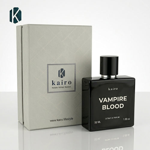 Kairo Vampire Blood Perfume for Men & Women — Premium Dark-Oriental Fragrance | Seductive Unisex Scent | Extrait de parfum