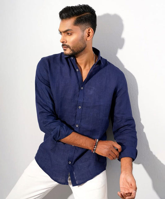 Blue Colour Exclusive Full sleeve shirt