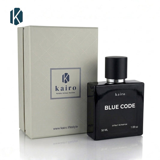 Blue Code Perfume for Men - Premium Fresh-Woody Fragrance | Fresh Masculine Scent | Extrait de parfum |40% Oil concentration | Similar to Bleu de Chanel