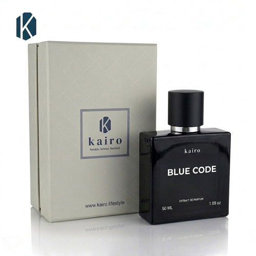 Blue Code Perfume for Men - Premium Fresh-Woody Fragrance | Fresh Masculine Scent | Extrait de parfum |40% Oil concentration | Similar to Bleu de Chanel