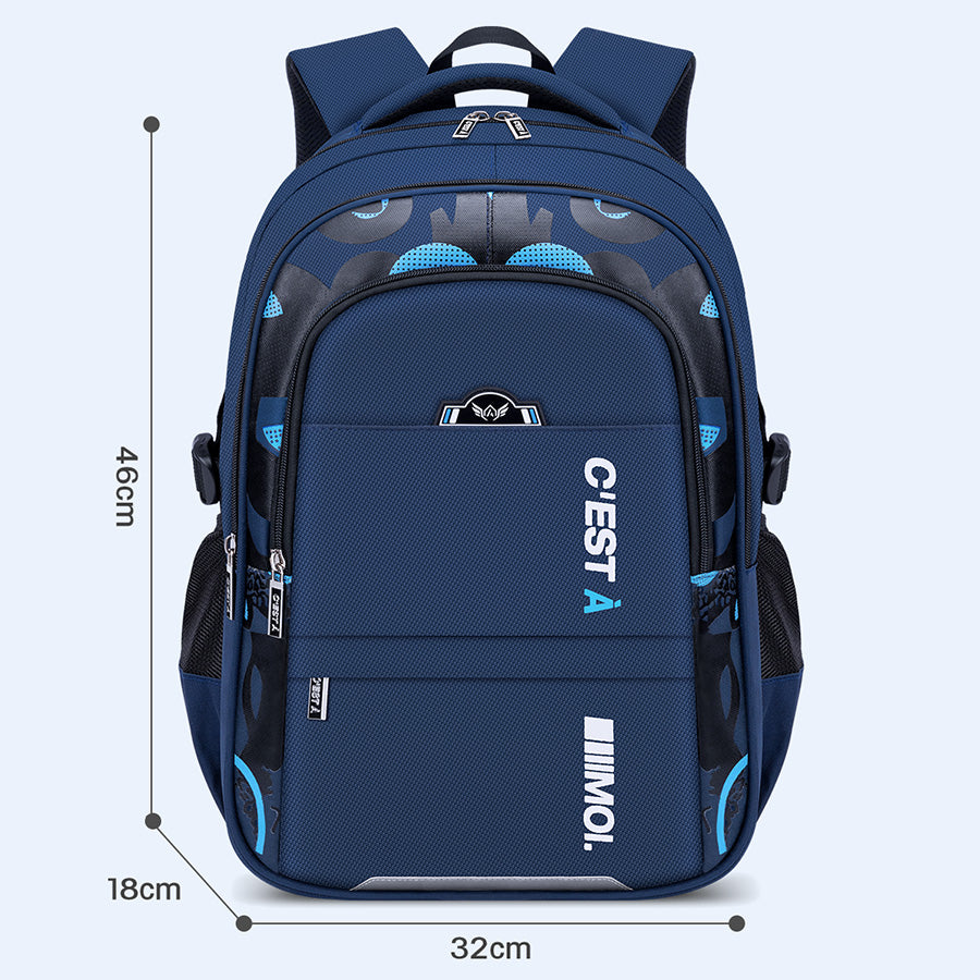 Lightweight Large Capacity School/Travel Backpack – Waterproof Daily & Outdoor Bag