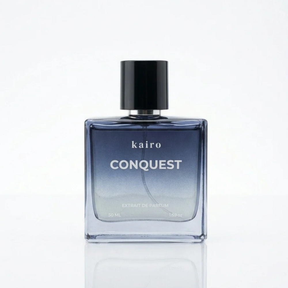 Kairo Conquest — Luxury Fresh Spicy-Woody Fragrance for Men