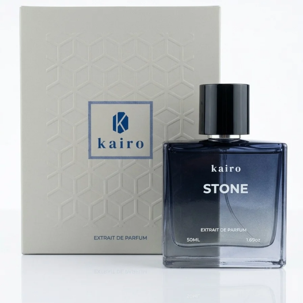 Kairo Stone Perfume for Men — Premium Sweet-Spicy-Woody Fragrance