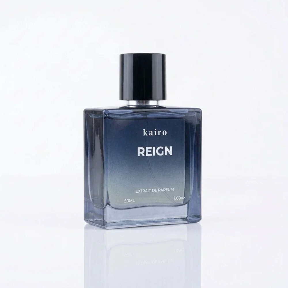 Kairo Reign Perfume for Men — Premium Woody-Oriental Fragrance | Bold Masculine Scent