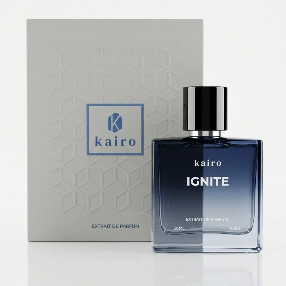Kairo Ignite — Luxury Warm Spicy-Musky Maculine Fragrance for Men
