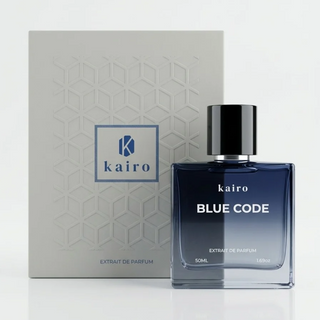 Kairo Blue Code — Premium Fresh-Woody Fragrance for Men