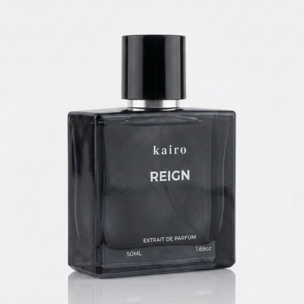 Kairo Reign Perfume for Men — Premium Woody-Oriental Fragrance | Bold Masculine Scent