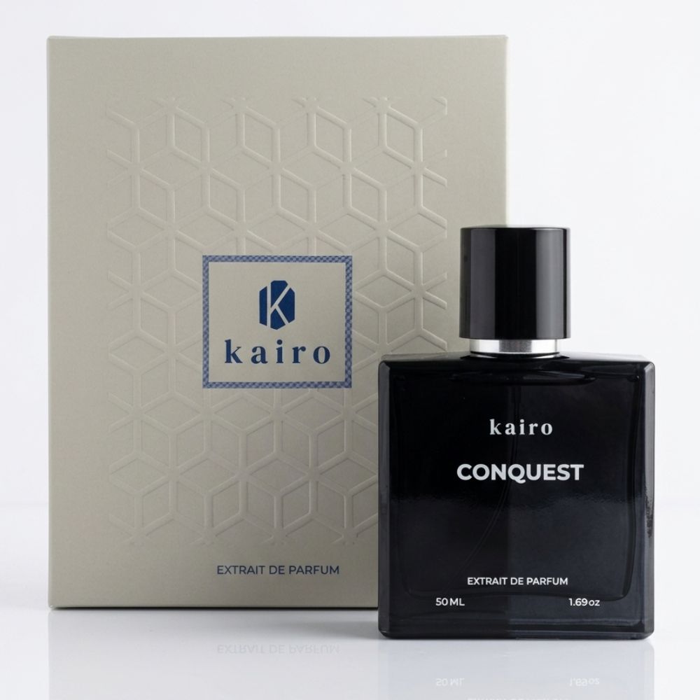 Kairo Conquest 100 ml — Luxury Fresh Spicy-Woody Fragrance for Men
