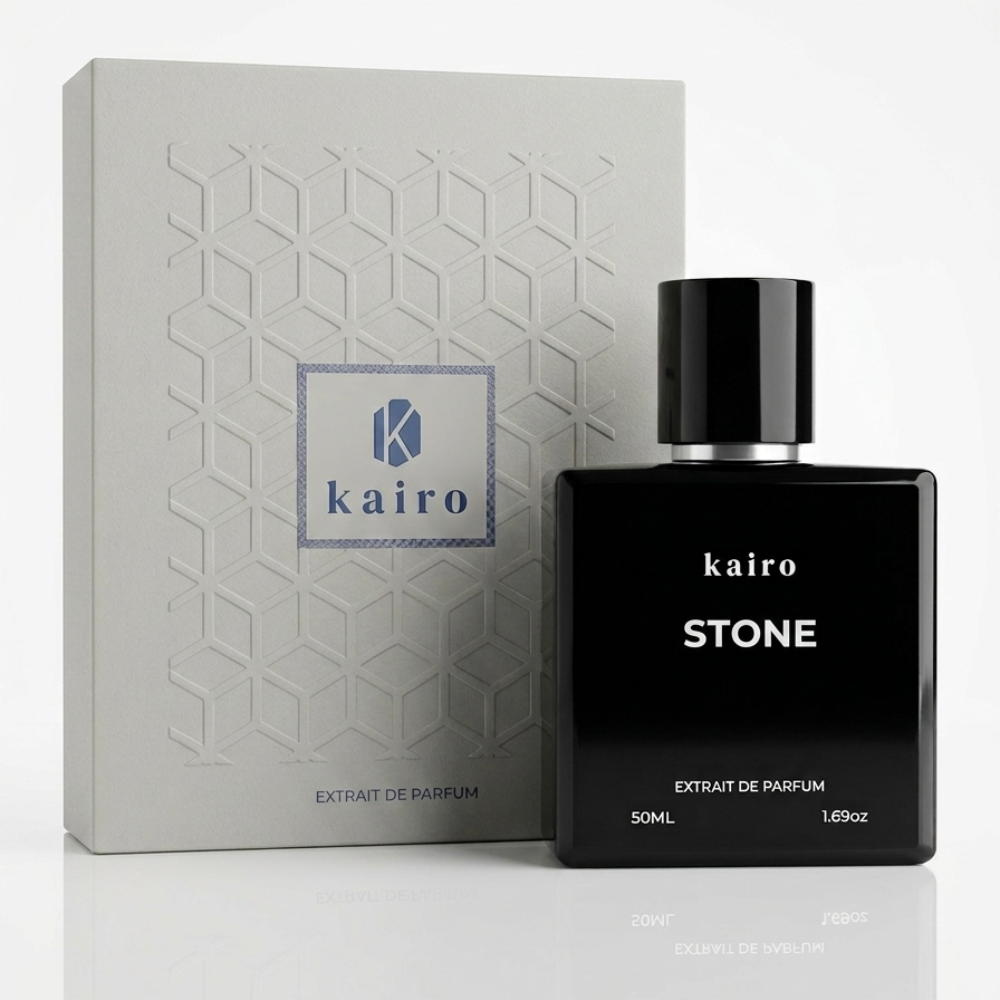 Kairo Stone Perfume for Men — Premium Sweet-Spicy-Woody Fragrance