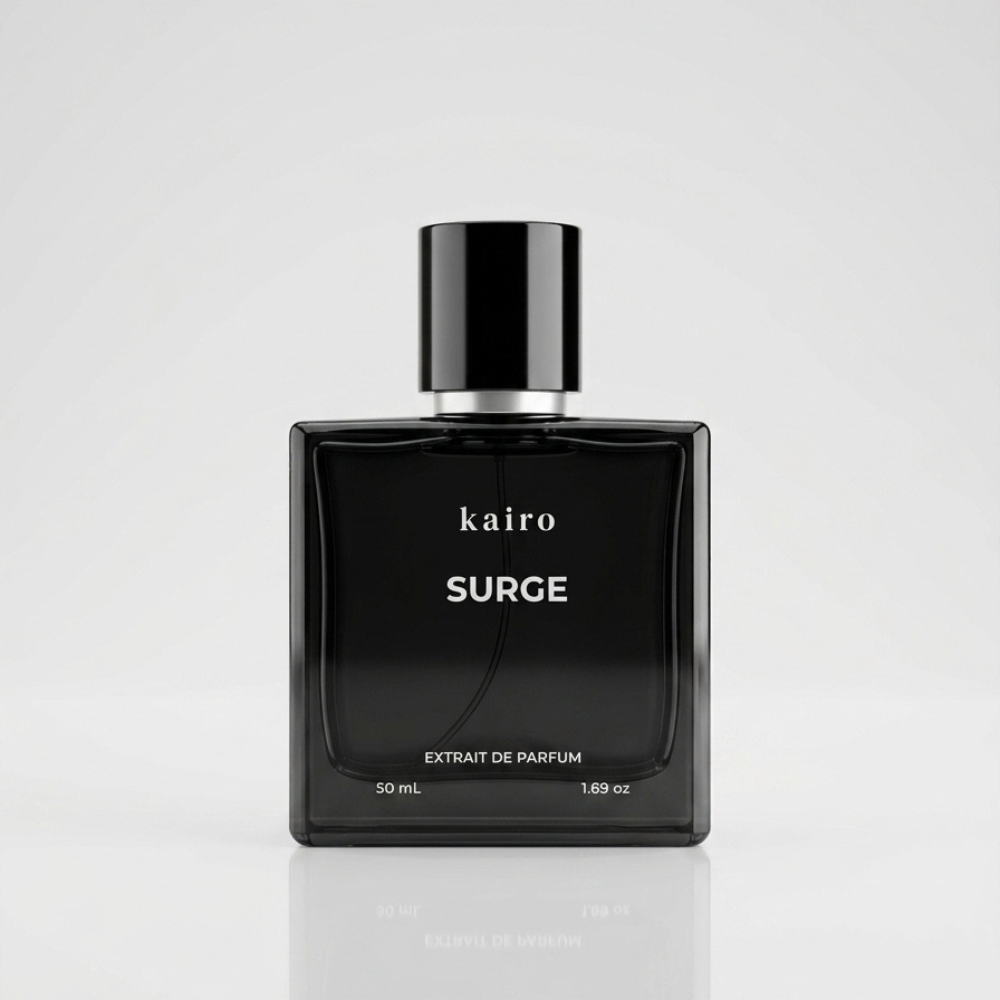Kairo Surge Perfume for Men — Premium Citrus-Tea Fragrance | Fresh Sophisticated Scent