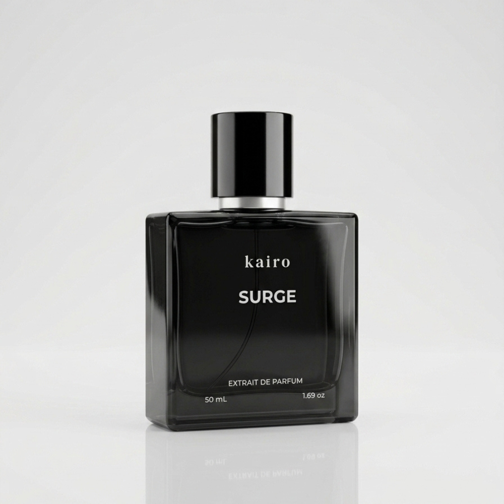 Kairo Surge Perfume for Men — Premium Citrus-Tea Fragrance | Fresh Sophisticated Scent