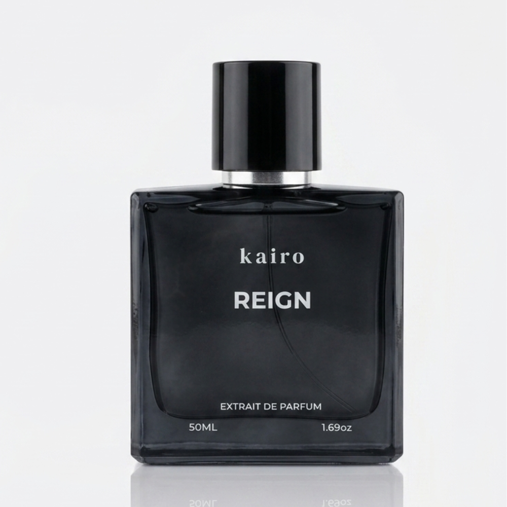 Kairo Reign Perfume for Men — Premium Woody-Oriental Fragrance | Bold Masculine Scent