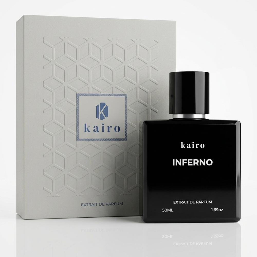 Kairo Inferno — Luxury Citrus-Woody Fragrance for Men