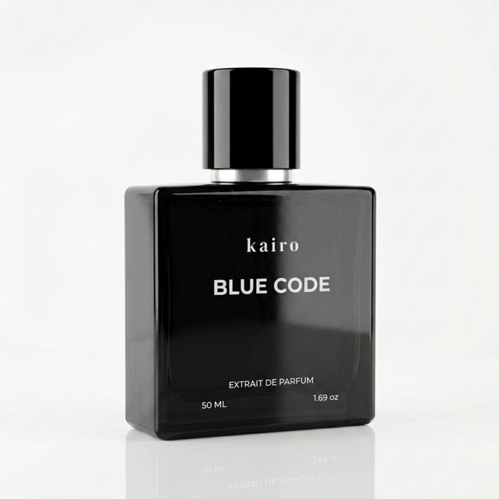 Kairo Blue Code — Premium Fresh-Woody Fragrance for Men