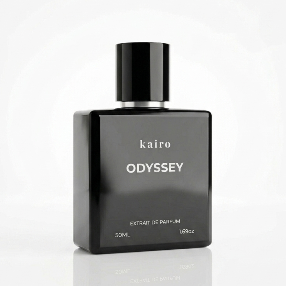 Kairo Odyssey Perfume for Men — Premium Citrus-Tea Fragrance | Fresh Sophisticated Scent