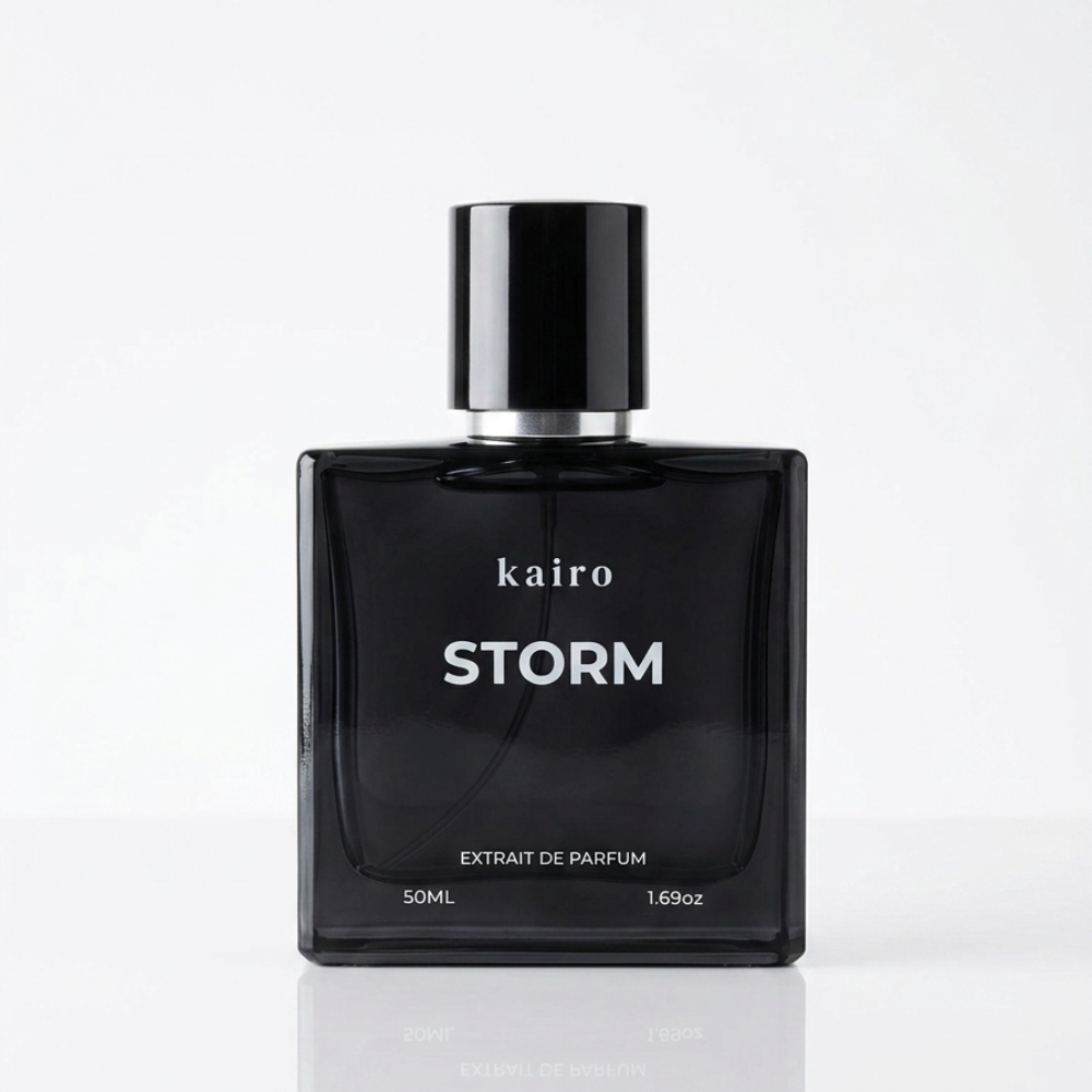 Kairo Storm Perfume for Men — Premium Sweet-Spicy-Woody Fragrance