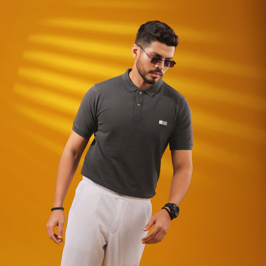Kairo Gray Classic Polo